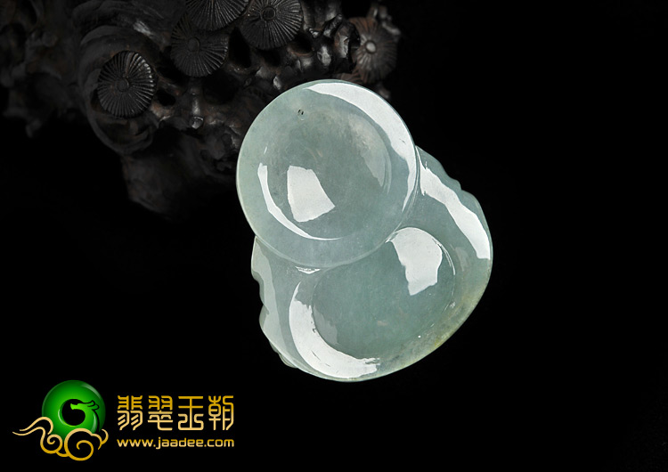 糯冰种晴水缅甸翡翠A货玉佛挂件