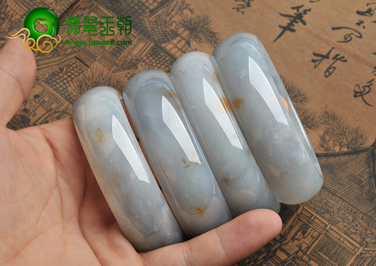 糯冰种晴水缅甸翡翠A货手镯（单价）