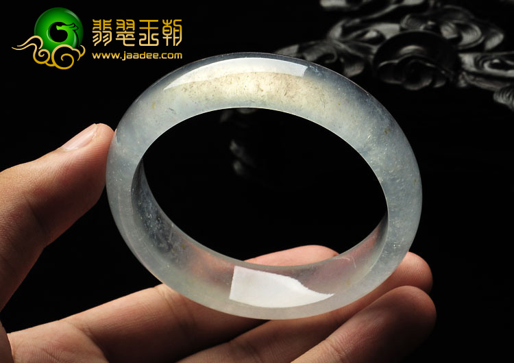 玻璃种缅甸翡翠A货手镯（57.4mm）