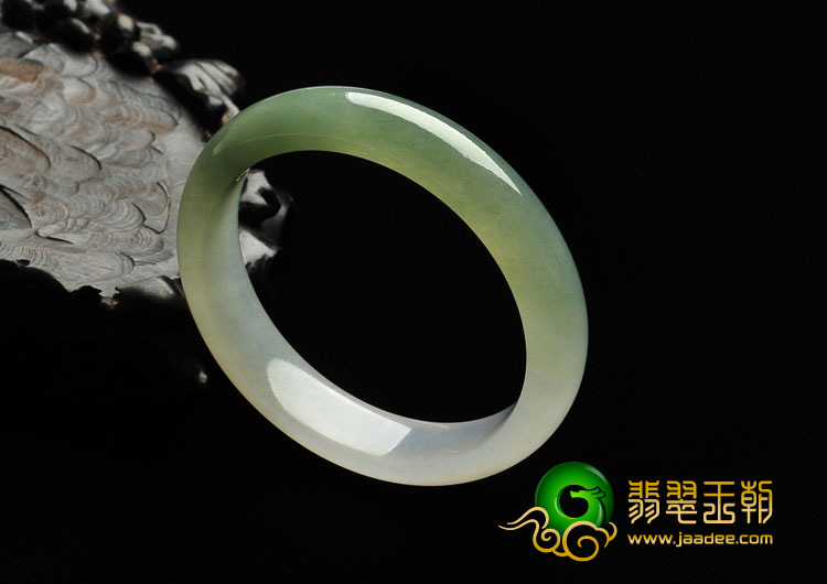 冰种晴水缅甸翡翠A货手镯（52.4mm）