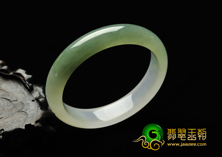 冰种晴水缅甸翡翠A货手镯（52.4mm）