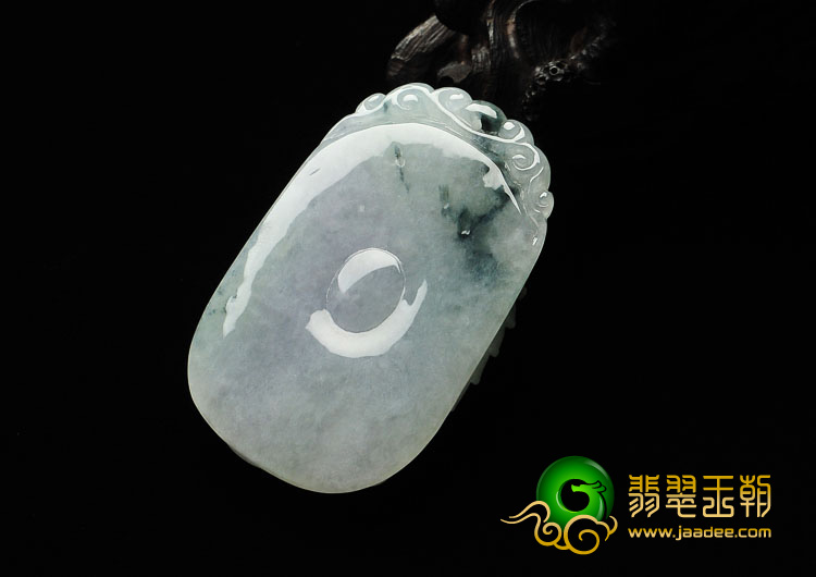 糯冰种晴水缅甸翡翠A货鸡牌挂件