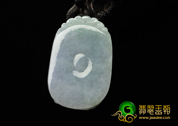 糯冰种晴水缅甸翡翠A货鸡牌挂件