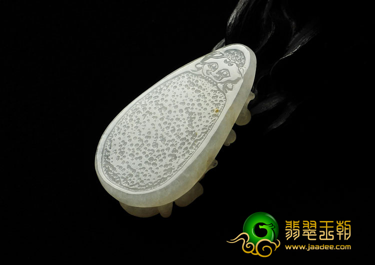 冰种黄翡缅甸翡翠A货螭龙挂件
