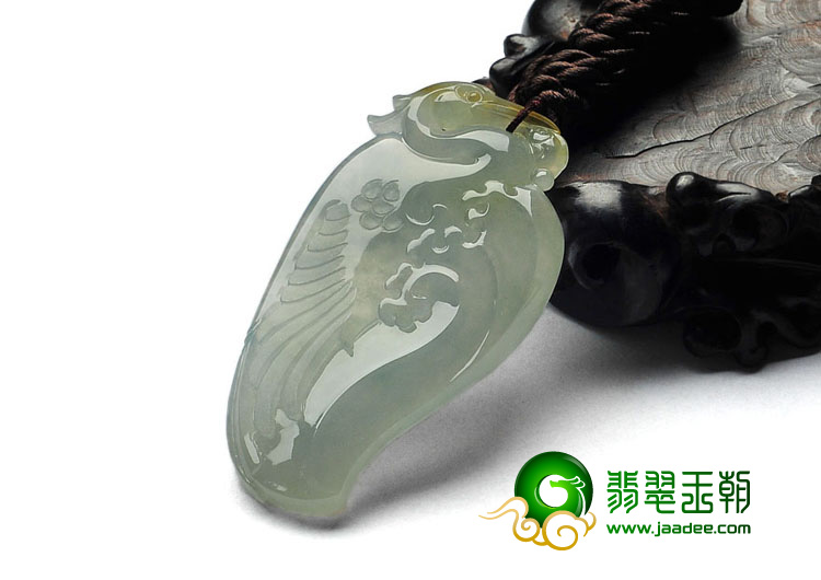冰种晴水黄翡缅甸翡翠A货一路连科挂件