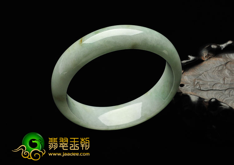 糯冰种晴水缅甸翡翠A货手镯（57.2mm）