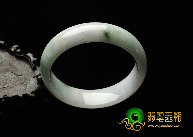 糯冰种晴水缅甸翡翠A货手镯（56.2mm）