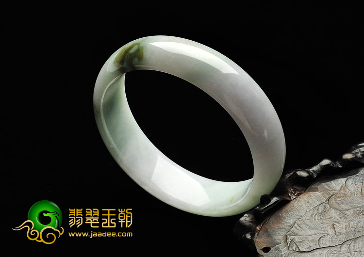 糯冰种晴水缅甸翡翠A货手镯（56.2mm）