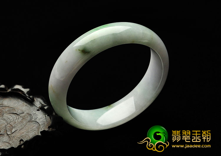 糯冰种晴水缅甸翡翠A货手镯（56.2mm）