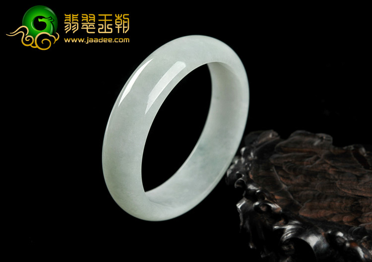 糯冰种晴水缅甸翡翠A货手镯（59.2mm）