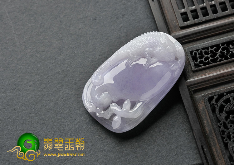 糯冰种紫罗兰缅甸翡翠A货今非昔比挂件