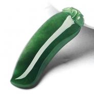 冰种油青缅甸翡翠A货福瓜挂件