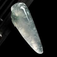 冰玻种飘花缅甸翡翠A货福瓜挂件