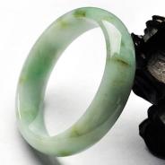 糯冰种晴水缅甸翡翠A货手镯（57.2mm）