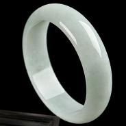 糯冰种晴水缅甸翡翠A货手镯（59.2mm）