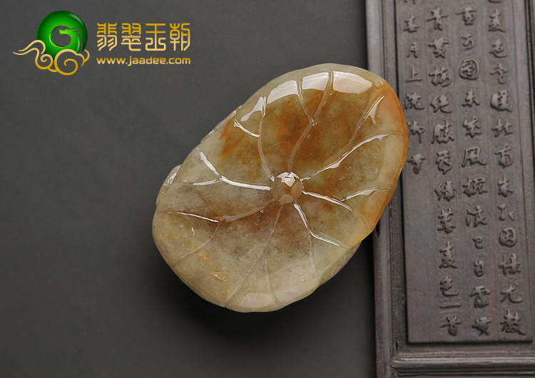糯冰种褐黄翡缅甸翡翠A货牛挂件