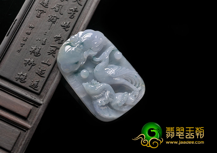 糯冰种紫罗兰飘花缅甸翡翠A货一路连科挂件