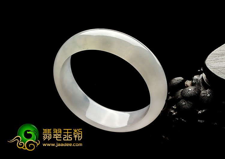 冰种晴水缅甸翡翠A货手镯（57.9mm）