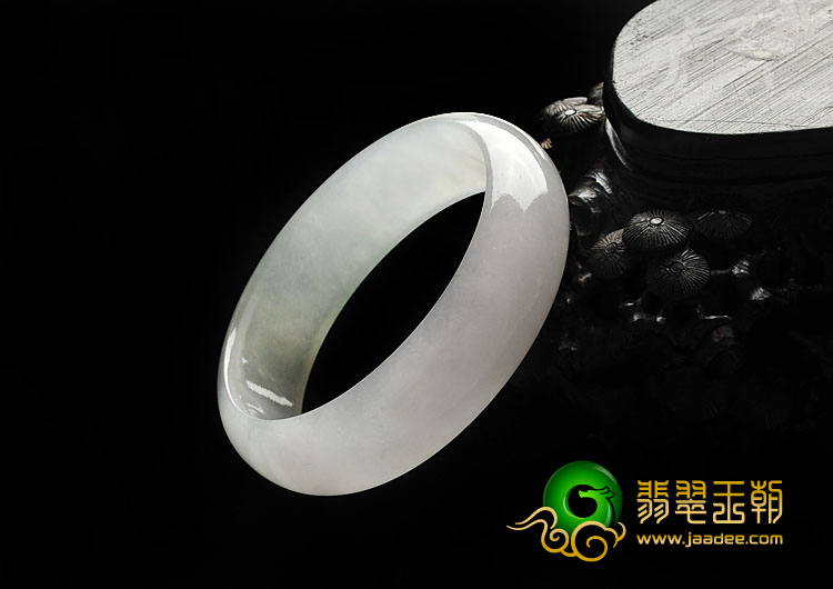 冰种晴水缅甸翡翠A货手镯（57.9mm）