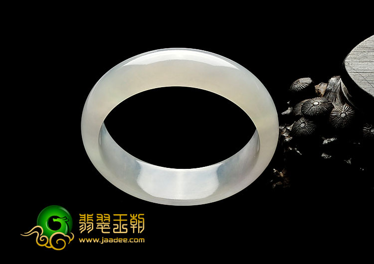 冰种晴水缅甸翡翠A货手镯（57.9mm）