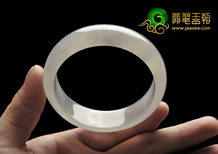 冰种晴水缅甸翡翠A货手镯（57.9mm）