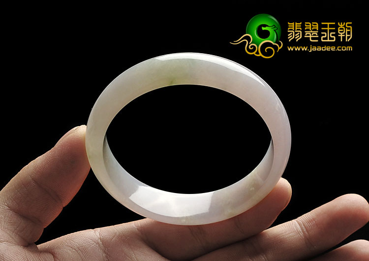 糯冰种紫罗兰缅甸翡翠A货手镯（57.1mm）