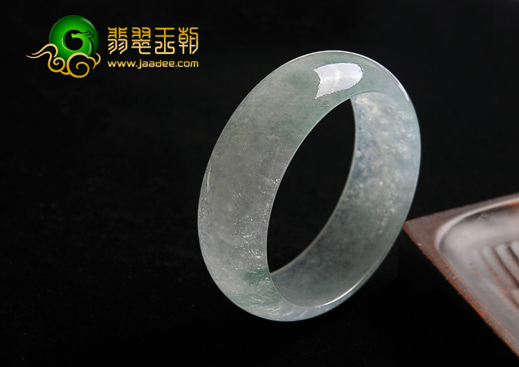 冰种晴水缅甸翡翠A货手镯（57.9mm）