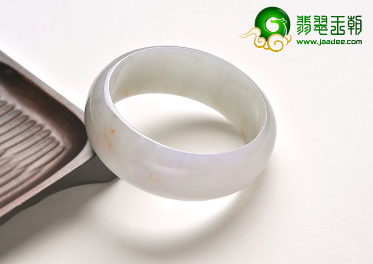 糯冰种淡春缅甸翡翠A货手镯（57.1mm）