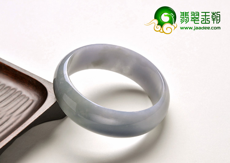 糯冰种紫罗兰缅甸翡翠A货手镯（58mm）