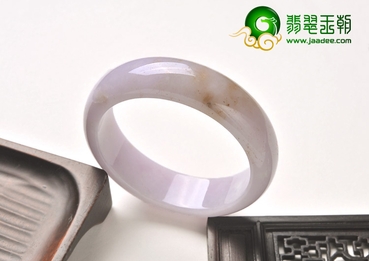 糯冰种春色缅甸翡翠A货手镯（53.4mm）