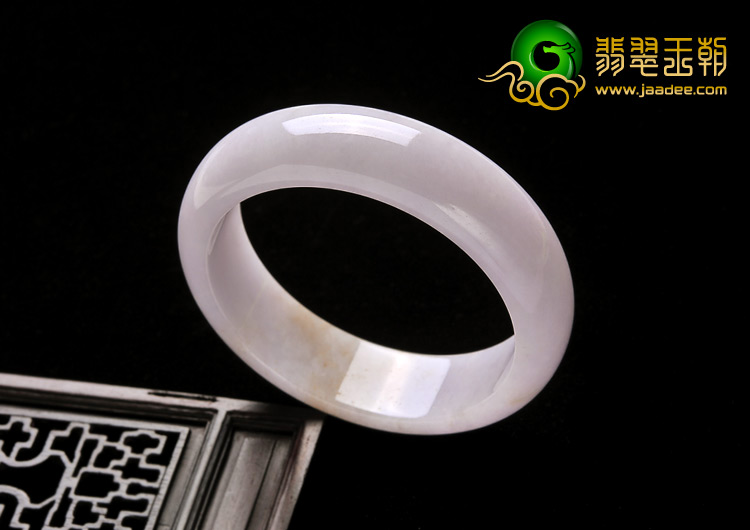 糯冰种春色缅甸翡翠A货手镯（53.4mm）