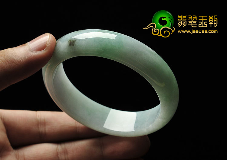 糯冰种晴水缅甸翡翠A货手镯（56.8mm）