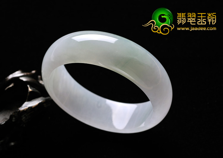 冰种晴水缅甸翡翠A货手镯（58.3mm）