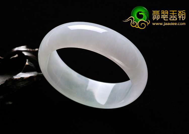 冰种晴水缅甸翡翠A货手镯（58.3mm）