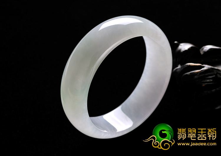 冰种晴水缅甸翡翠A货手镯（58.3mm）