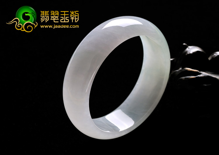 冰种晴水缅甸翡翠A货手镯（58.3mm）