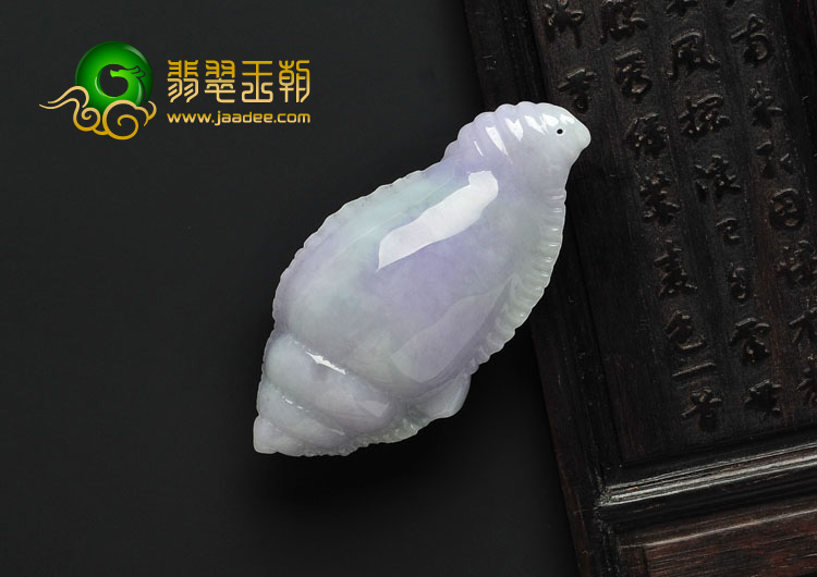 糯冰种春带彩缅甸翡翠A货安居乐业挂件