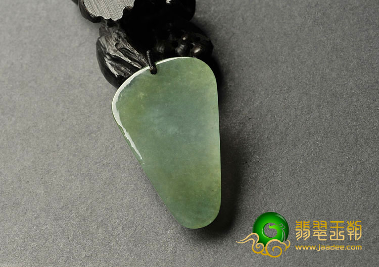 冰种晴水缅甸翡翠A货龙头挂件