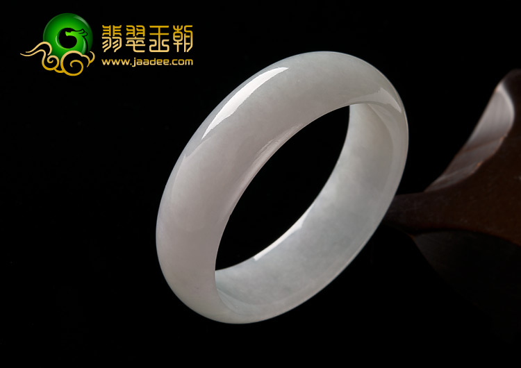 糯冰种晴水缅甸翡翠A货手镯（59.3mm）