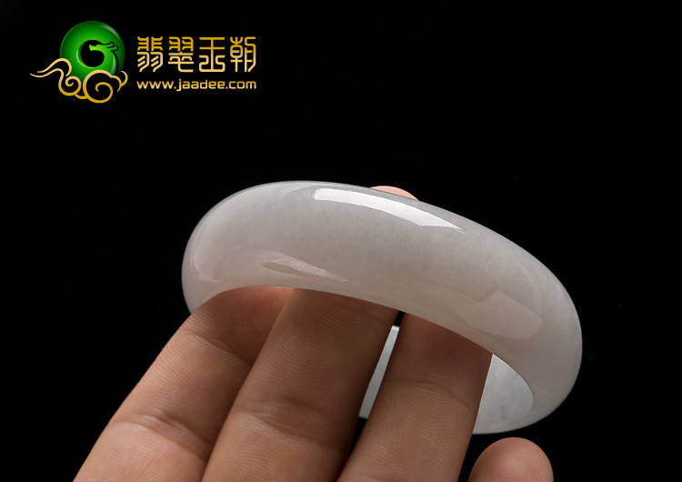 糯冰种晴水缅甸翡翠A货手镯（59.3mm）