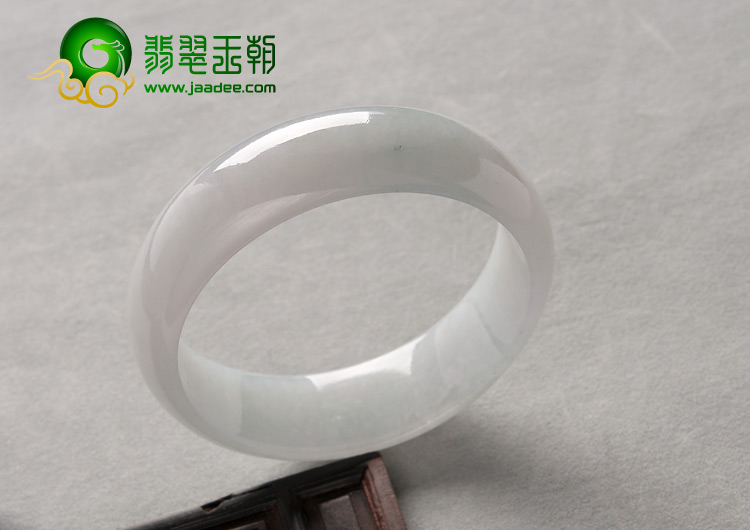 糯冰种晴水缅甸翡翠A货手镯（59.3mm）