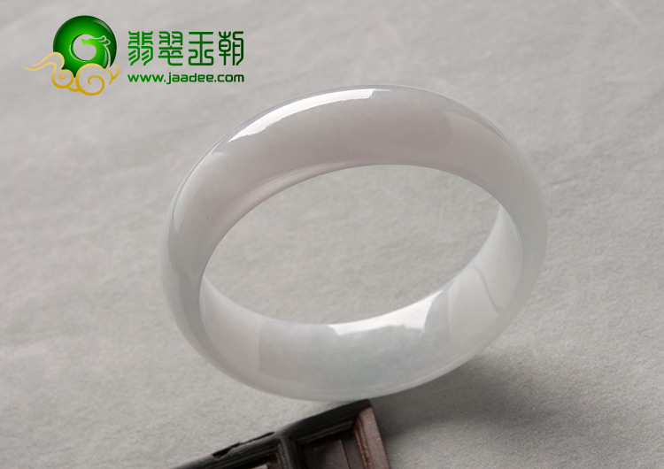 糯冰种晴水缅甸翡翠A货手镯（59.3mm）
