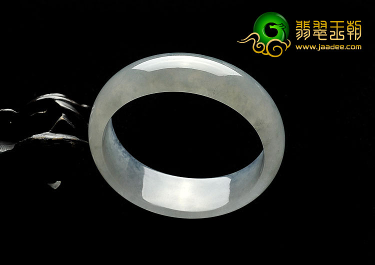 冰种晴水缅甸翡翠A货贵妃镯（54.9-48.8mm）
