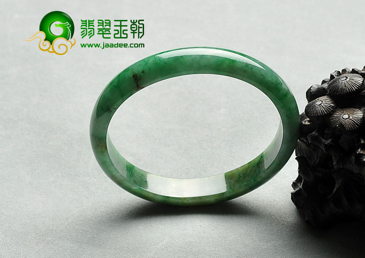 糯冰种黄加绿缅甸翡翠A货贵妃镯（56.4-49.8mm）
