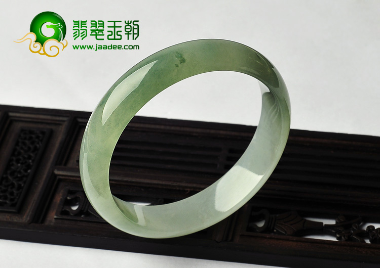 冰种晴水缅甸翡翠A货手镯（58mm）