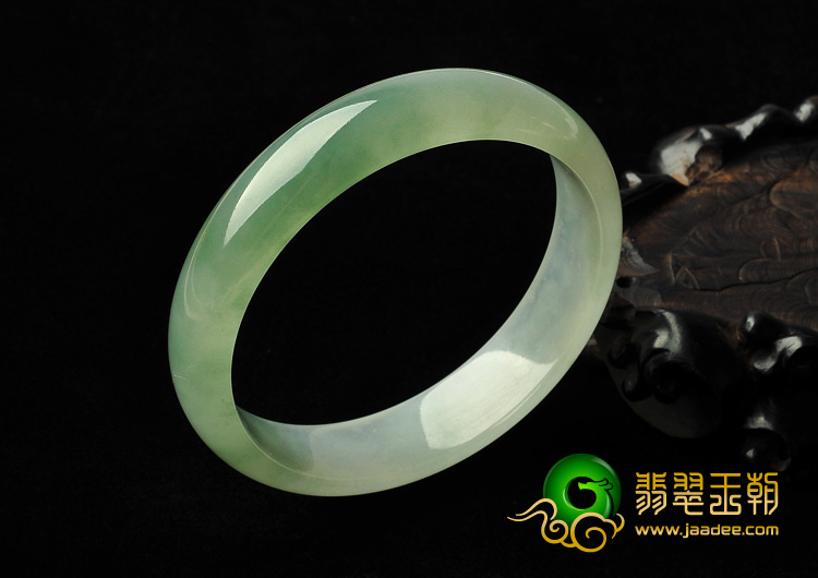冰种晴水缅甸翡翠A货手镯（57.8mm）