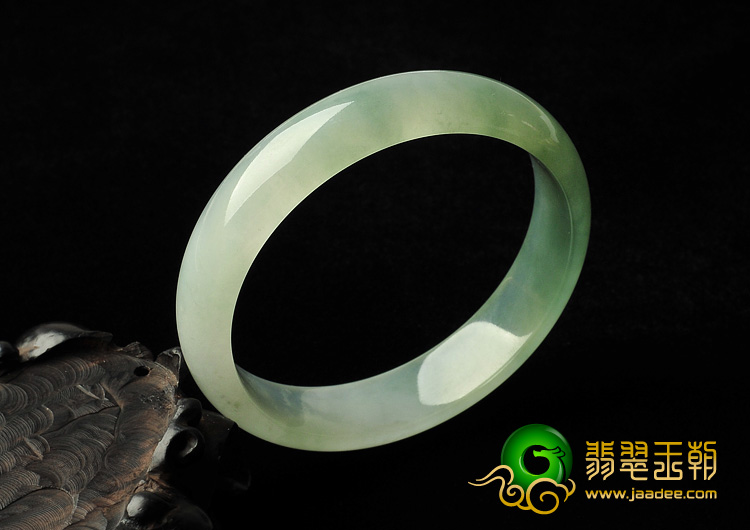 冰种晴水缅甸翡翠A货手镯（57.8mm）