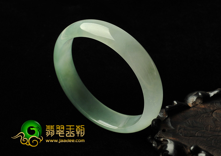 冰种晴水缅甸翡翠A货手镯（57.8mm）