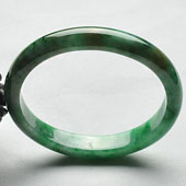 糯冰种黄加绿缅甸翡翠A货贵妃镯（56.8-49.6mm）
