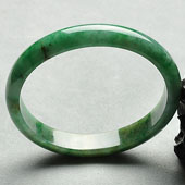 糯冰种黄加绿缅甸翡翠A货贵妃镯（56.4-49.8mm）
